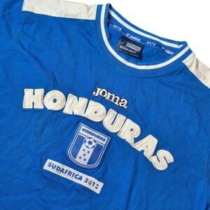 Joma Honduras Men's M Soccer T Shirt 2010 World Cup Futbol Blue